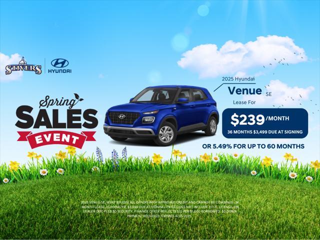 new 2025 Hyundai Venue car, priced at $23,994