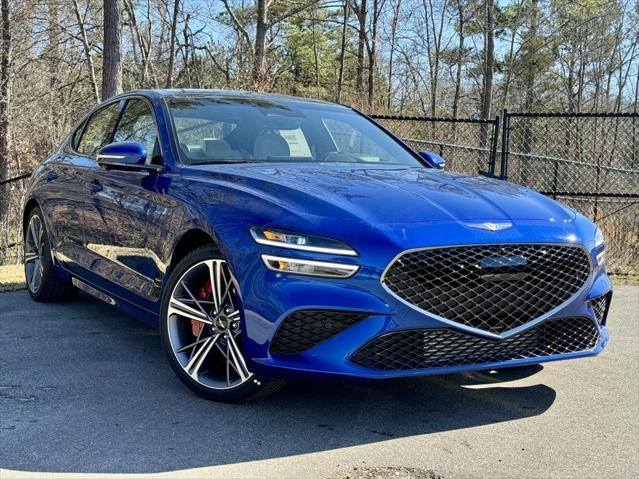 new 2025 Genesis G70 car, priced at $54,828