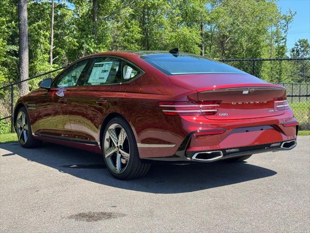 new 2025 Genesis G80 car, priced at $75,766