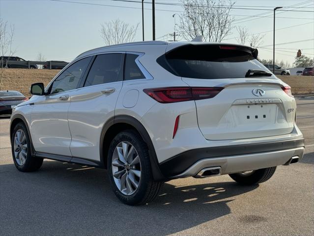 used 2022 INFINITI QX50 car, priced at $27,989