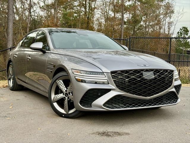 new 2025 Genesis G80 car, priced at $76,598