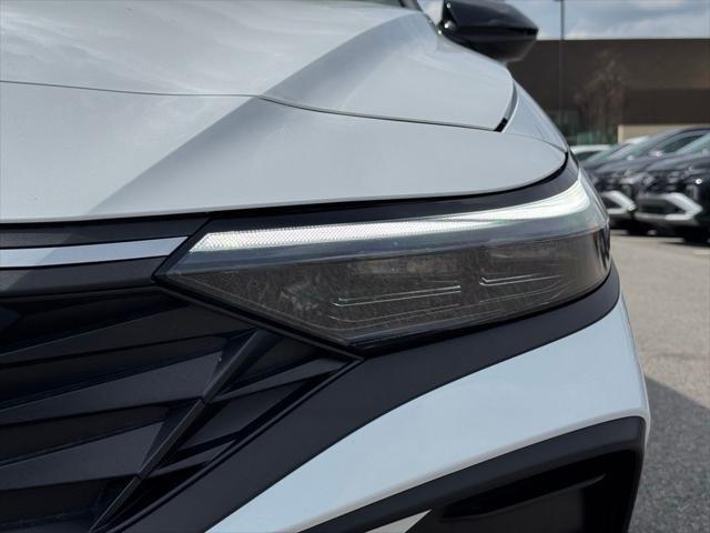 new 2025 Hyundai Elantra car, priced at $27,707