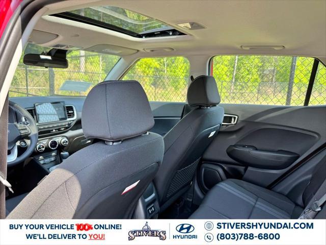 new 2025 Hyundai Venue car, priced at $24,085