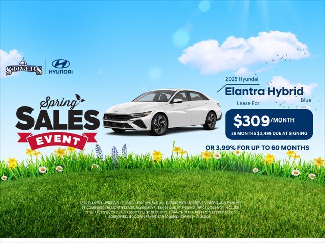 new 2025 Hyundai ELANTRA HEV car, priced at $25,886