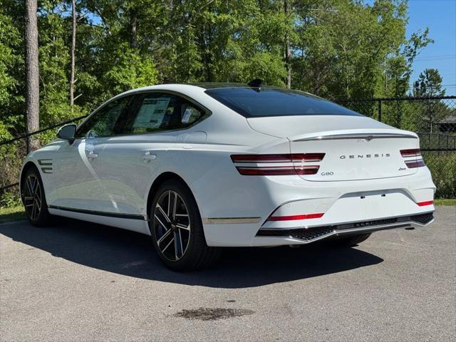 new 2025 Genesis G80 car, priced at $61,735