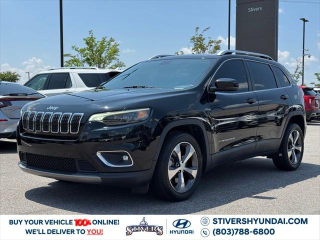 used 2019 Jeep Cherokee car, priced at $20,888