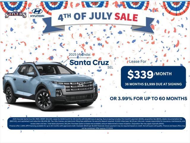 new 2025 Hyundai SANTA CRUZ car, priced at $33,418