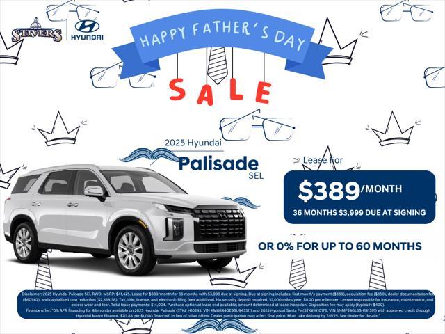 new 2025 Hyundai Palisade car, priced at $46,799