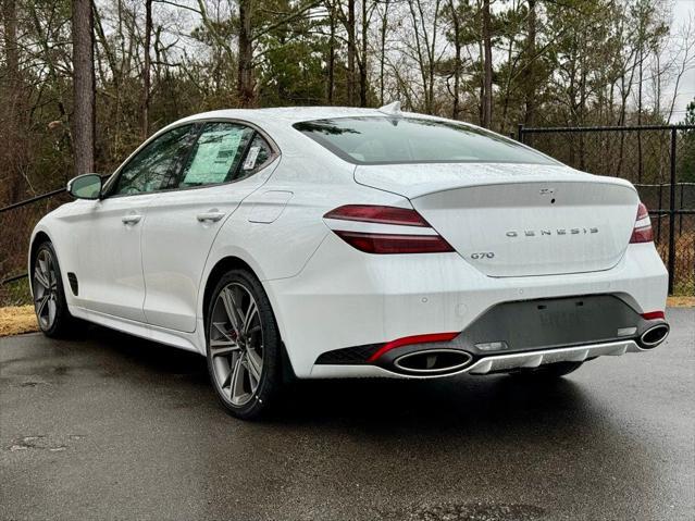 used 2025 Genesis G70 car, priced at $45,808