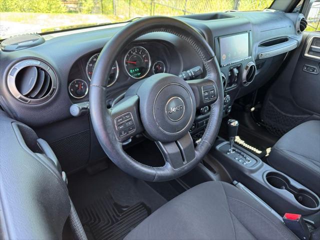 used 2016 Jeep Wrangler Unlimited car, priced at $16,878