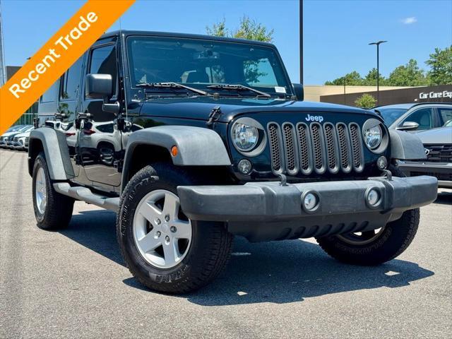 used 2016 Jeep Wrangler Unlimited car, priced at $16,878
