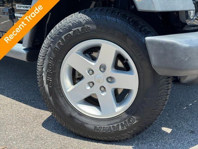 used 2016 Jeep Wrangler Unlimited car, priced at $16,878