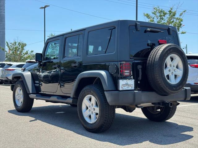 used 2016 Jeep Wrangler Unlimited car, priced at $16,878