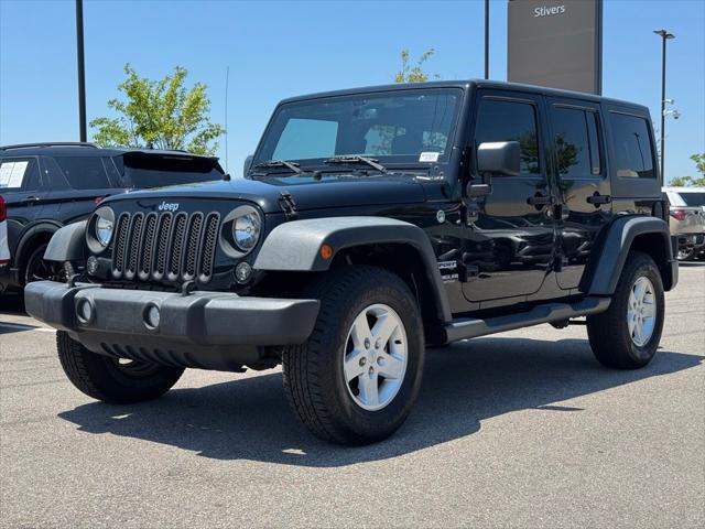 used 2016 Jeep Wrangler Unlimited car, priced at $16,878