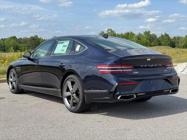 new 2025 Genesis G80 car, priced at $67,857