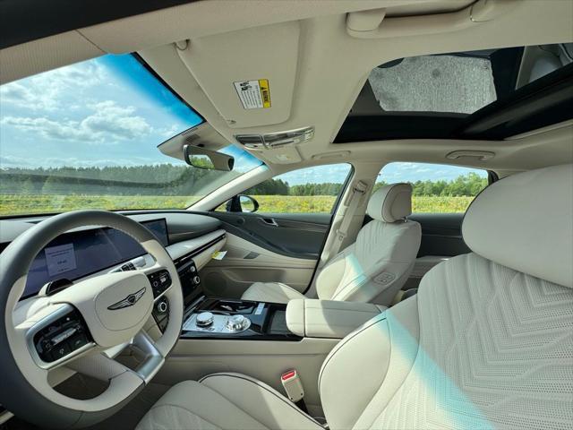 new 2025 Genesis G80 car, priced at $67,857
