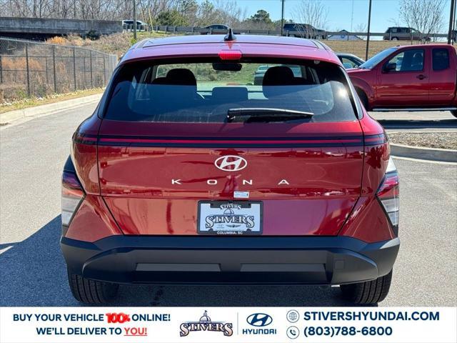 new 2025 Hyundai Kona car, priced at $24,701