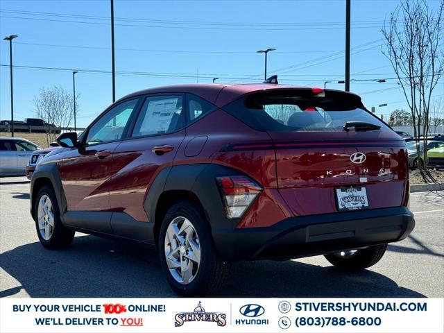 new 2025 Hyundai Kona car, priced at $24,701