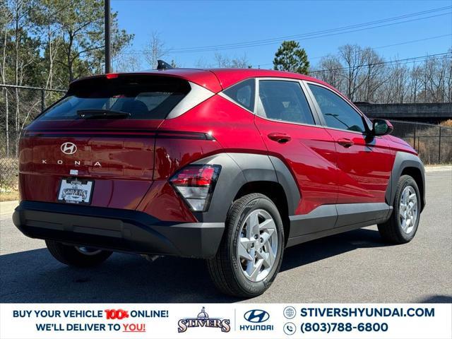 new 2025 Hyundai Kona car, priced at $24,701