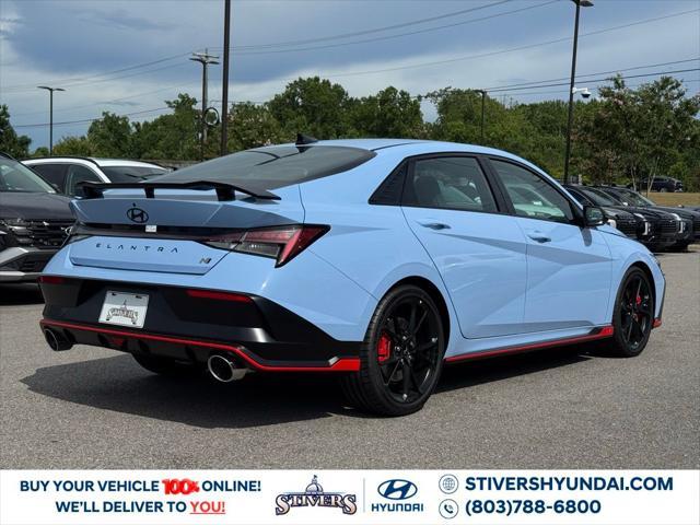 new 2025 Hyundai ELANTRA N car, priced at $34,964