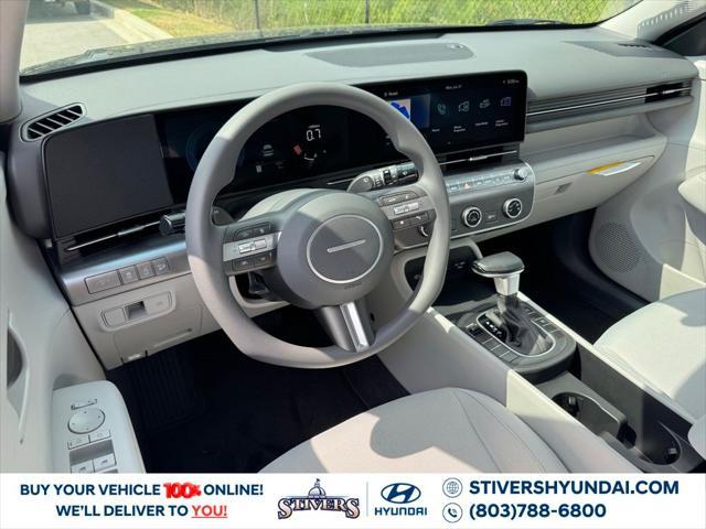new 2025 Hyundai Kona car, priced at $24,521