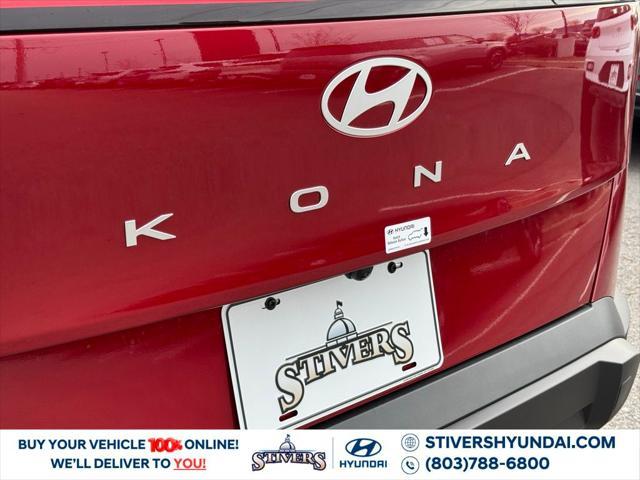 new 2025 Hyundai Kona car, priced at $25,801