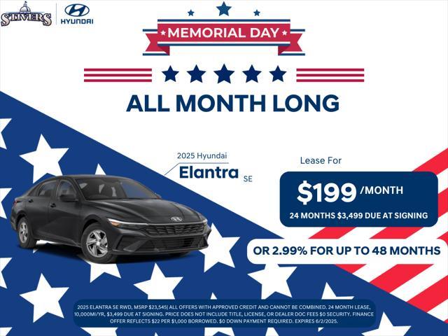 new 2025 Hyundai Elantra car, priced at $25,624