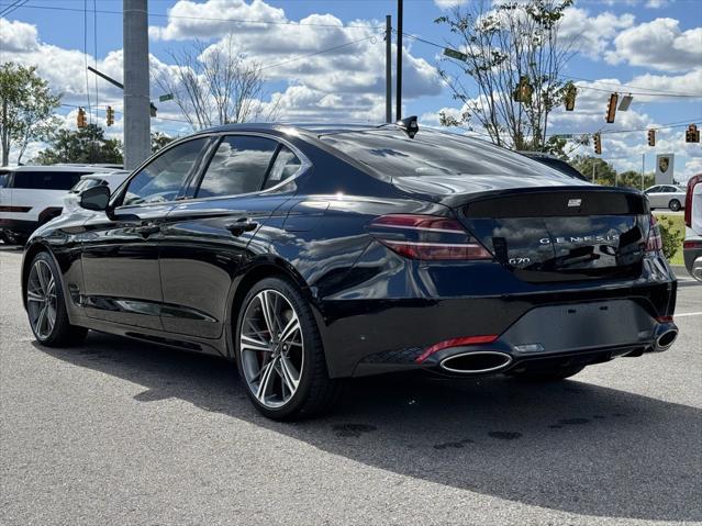 used 2024 Genesis G70 car, priced at $47,589