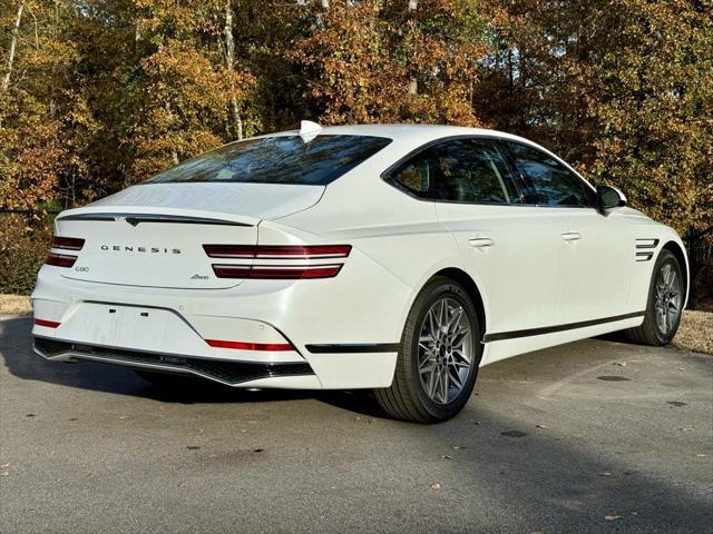 new 2025 Genesis G80 car, priced at $56,540