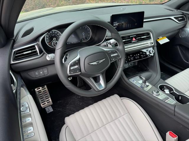 new 2025 Genesis G70 car, priced at $45,944