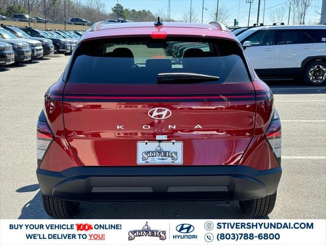 new 2025 Hyundai Kona car, priced at $25,697