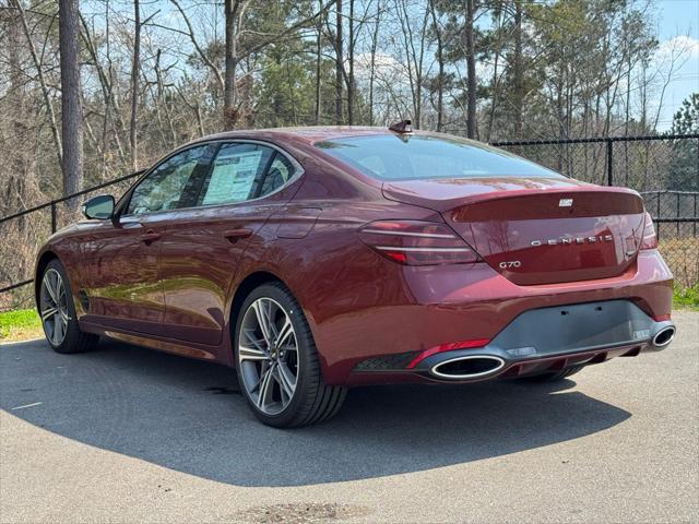 used 2025 Genesis G70 car, priced at $54,177