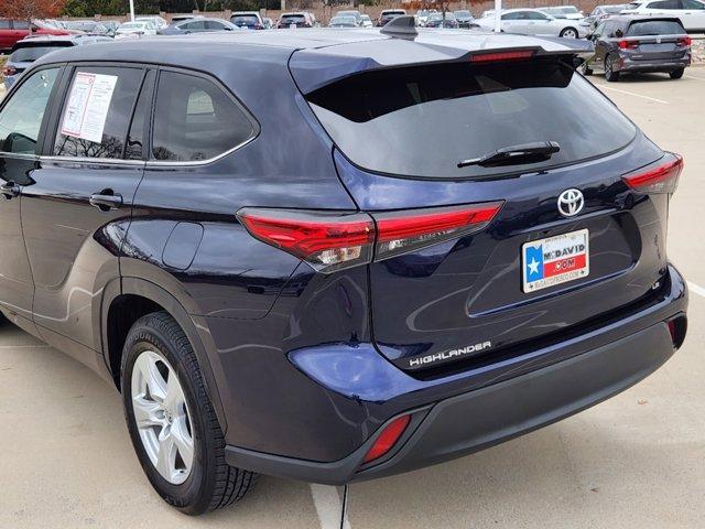 used 2023 Toyota Highlander car, priced at $30,616