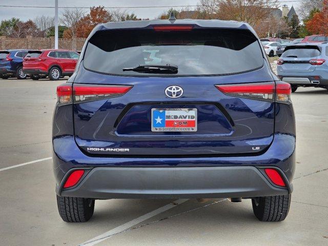 used 2023 Toyota Highlander car, priced at $30,616