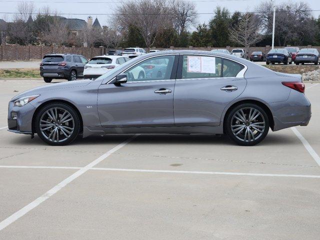 used 2020 INFINITI Q50 car, priced at $19,220