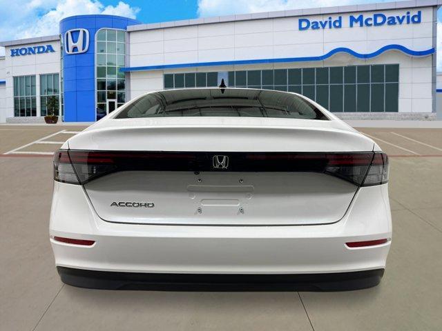 new 2025 Honda Accord car, priced at $32,110