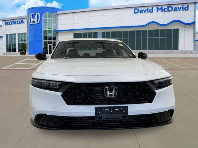 new 2025 Honda Accord Hybrid car, priced at $35,205