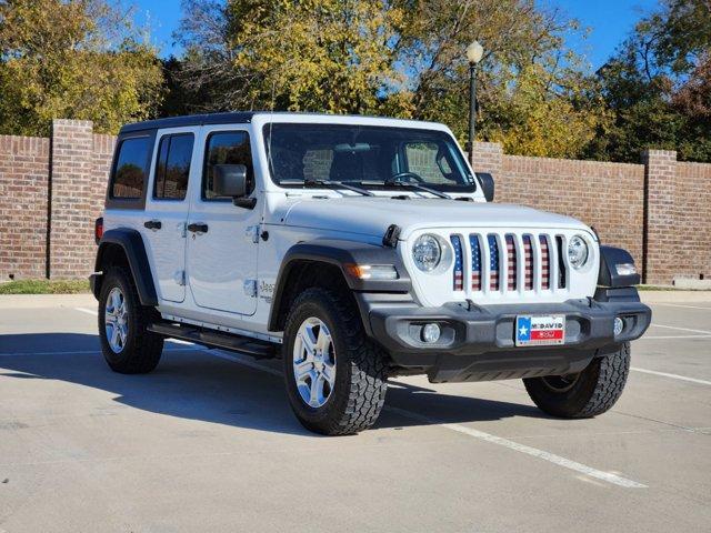 used 2020 Jeep Wrangler Unlimited car, priced at $25,216