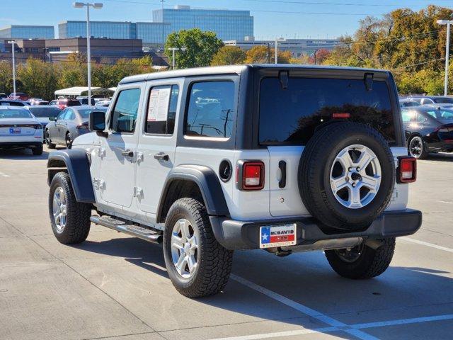 used 2020 Jeep Wrangler Unlimited car, priced at $25,216