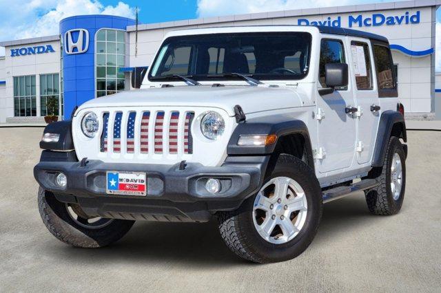 used 2020 Jeep Wrangler Unlimited car, priced at $25,216