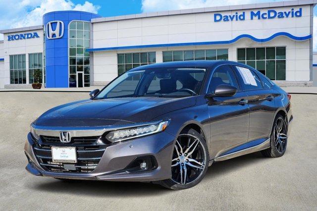 used 2021 Honda Accord car, priced at $27,498