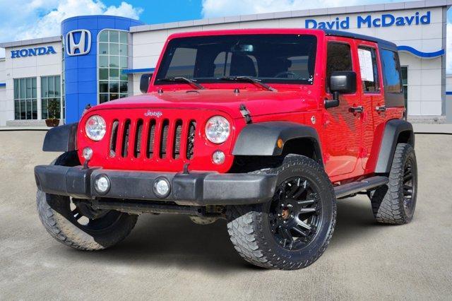 used 2016 Jeep Wrangler Unlimited car, priced at $18,429