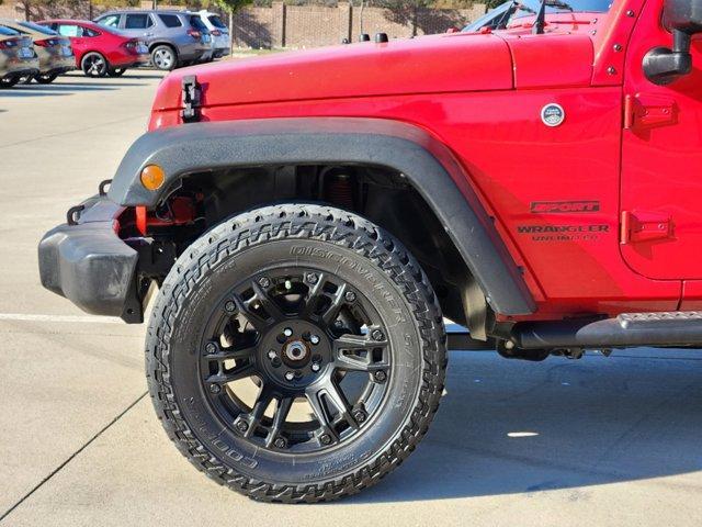 used 2016 Jeep Wrangler Unlimited car, priced at $18,429