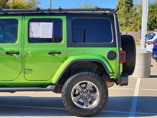 used 2020 Jeep Wrangler Unlimited car, priced at $25,148