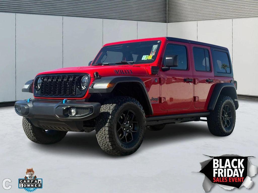 used 2024 Jeep Wrangler 4xe car, priced at $29,988