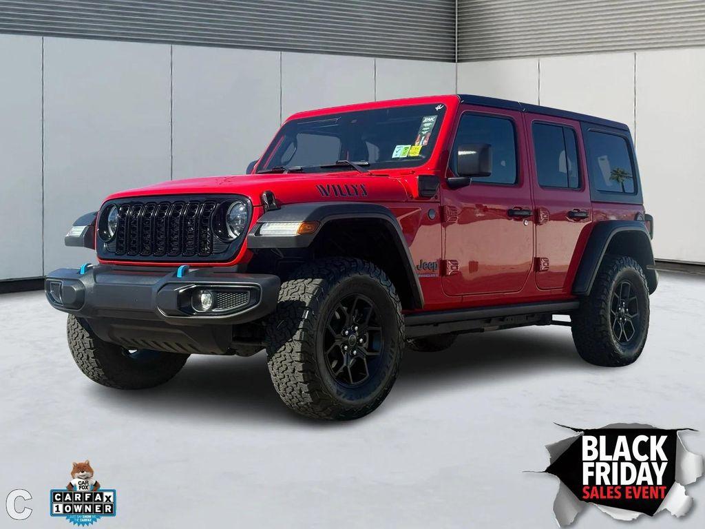 used 2024 Jeep Wrangler 4xe car, priced at $29,988