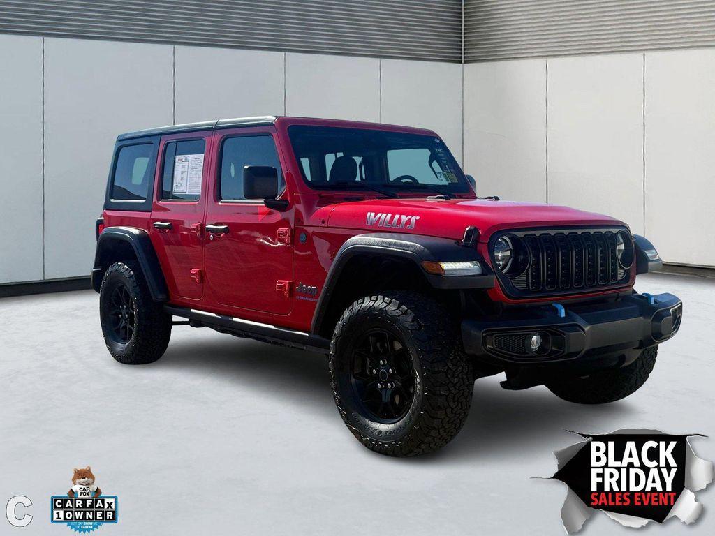 used 2024 Jeep Wrangler 4xe car, priced at $29,988