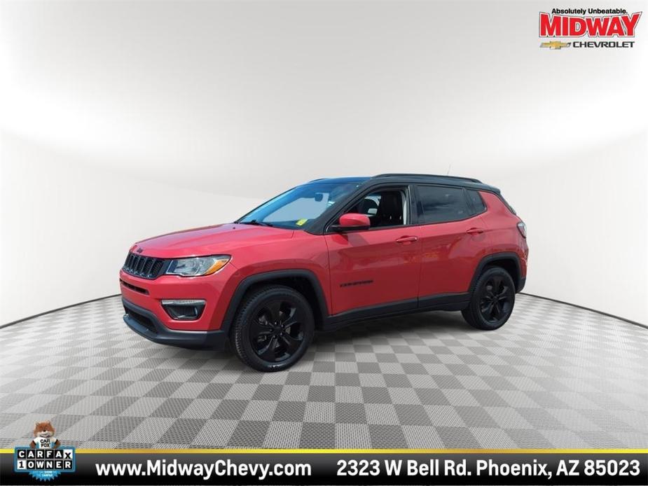 used 2021 Jeep Compass car, priced at $17,900