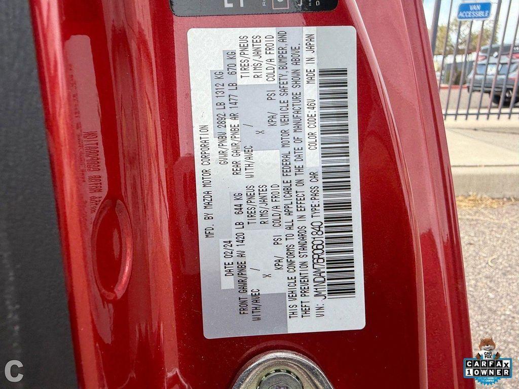 used 2024 Mazda MX-5 Miata RF car, priced at $31,788