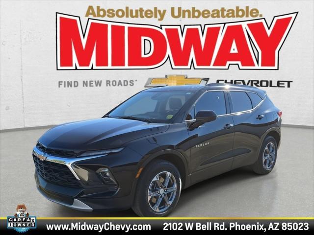 used 2023 Chevrolet Blazer car, priced at $25,400